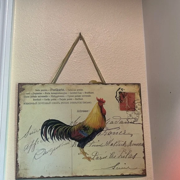 Vintage Rooster Wall Art Decor - Picture 7 of 7